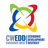 Cascades West Economic Development District Logo